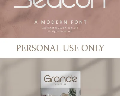 Beacon font