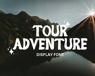 Tour Adventure font