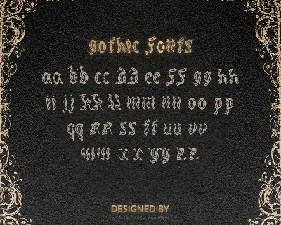 Medieval font