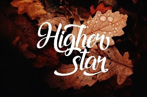 Higher Star font