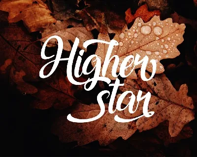 Higher Star font