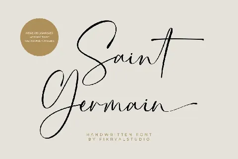 Saint Germain font