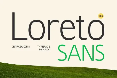 CS Loreto font