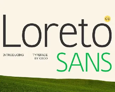 CS Loreto font