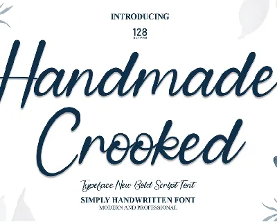 Handmade Crooked font