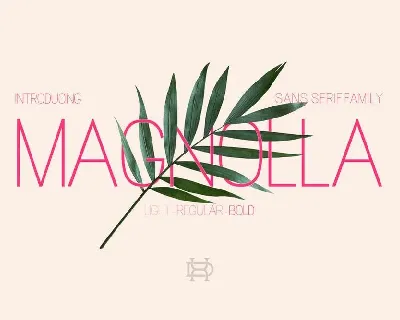 Magnolla font