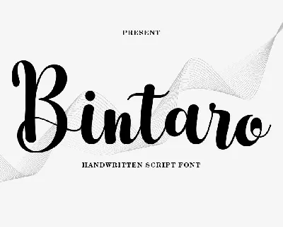 Bintaro font