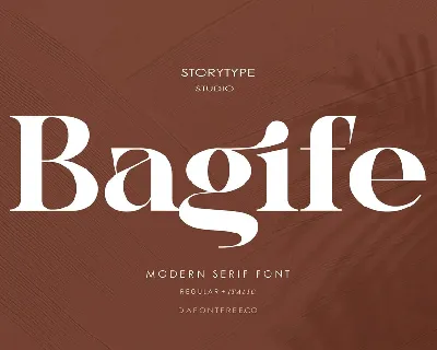 Bagife font