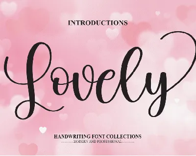 Lovely font