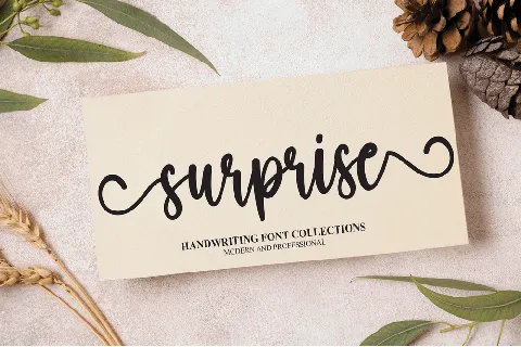 Surprise font