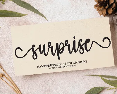 Surprise font