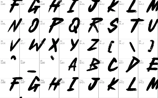 Sruqix font