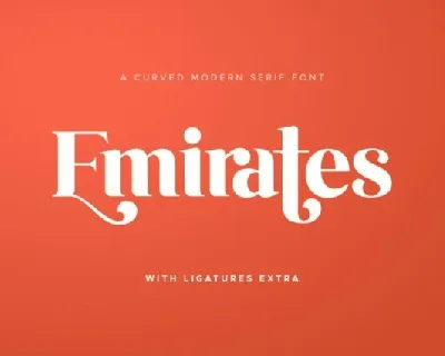 Emirates font