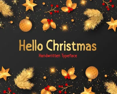 Hello Christmas - Free font