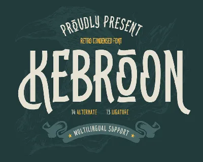 KEBROONtrial font