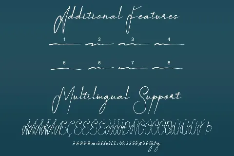 Milionaria Script font