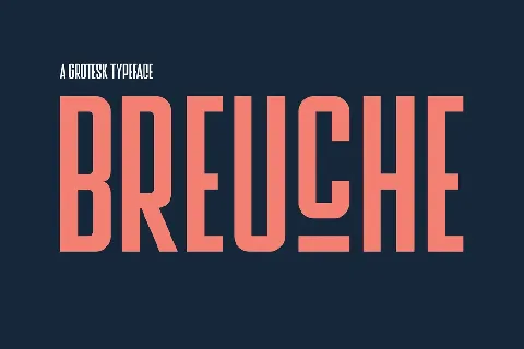 Breuche font