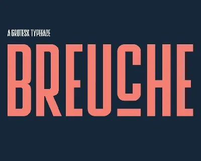 Breuche font