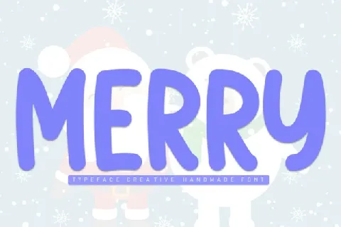 Merry Display font