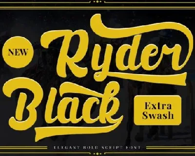 Black Ryder font