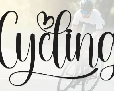 Cycling font