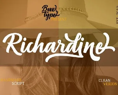 Richardine font