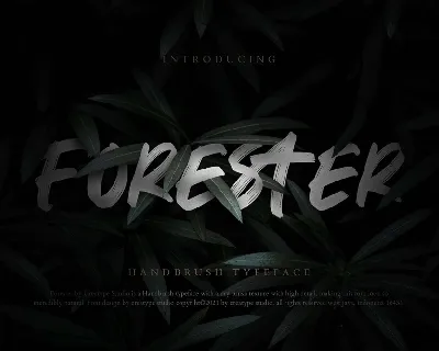 Forester font