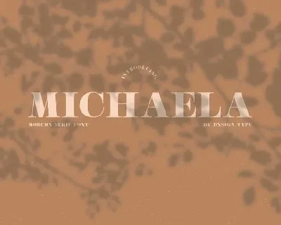 Michaela font