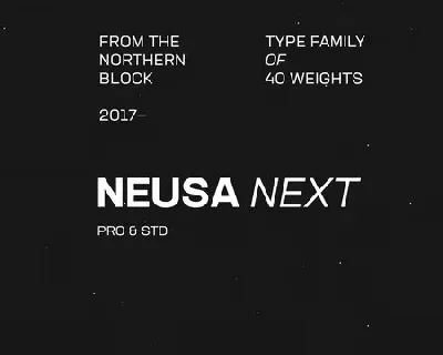 Neusa Next Family font