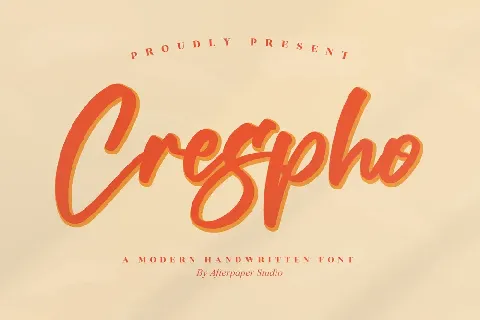 Crespho font