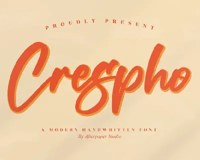 Crespho font