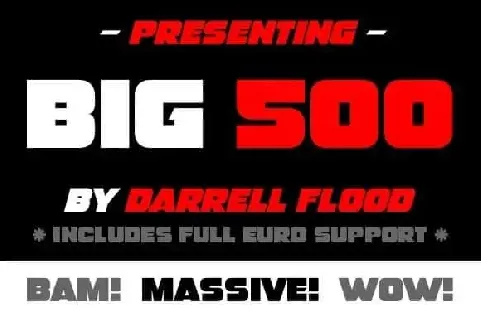 Big 500 Display font