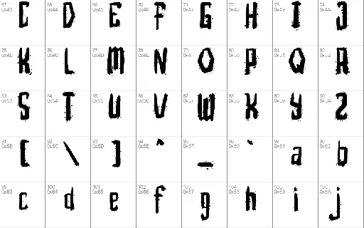 Hanoves font