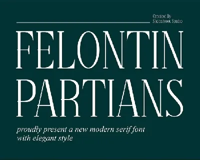 Felontin Partians font