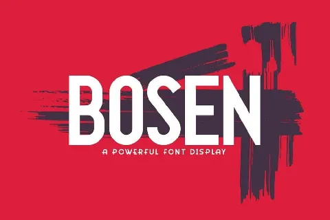 Bosen font