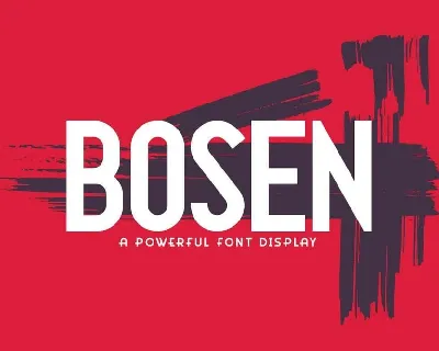 Bosen font