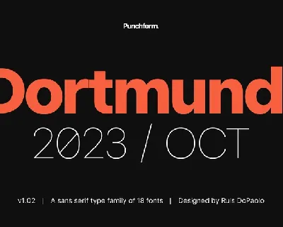 Dortmund font