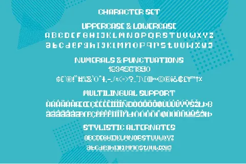 Pixelfy font