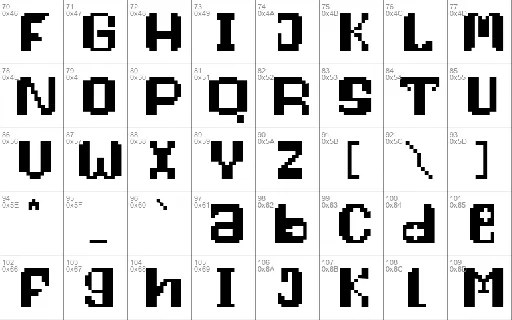 Pixelfy font