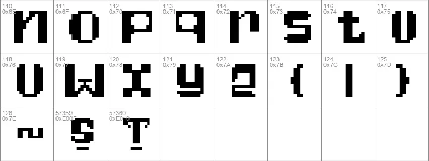 Pixelfy font