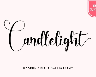 Candlelight Dinner-personal use font