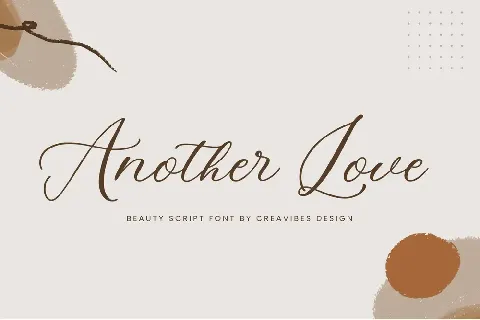 Another Love font
