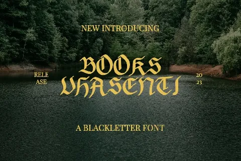 Books Vhasenti font