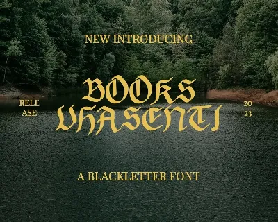 Books Vhasenti font