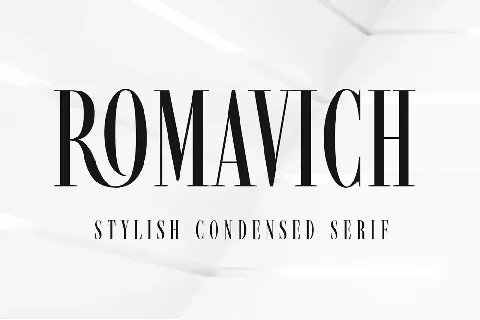 Romavich font