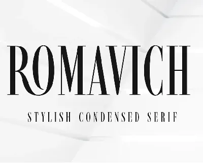 Romavich font