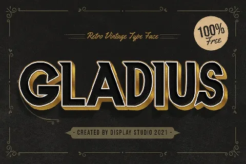 Gladius font