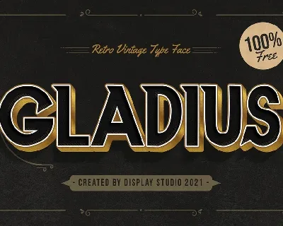 Gladius font