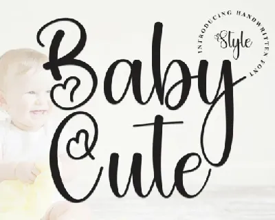 Baby Cute Script font