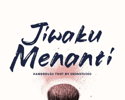 Jiwaku Menanti font